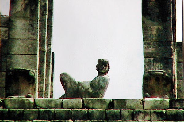 La statue du Chac Mool