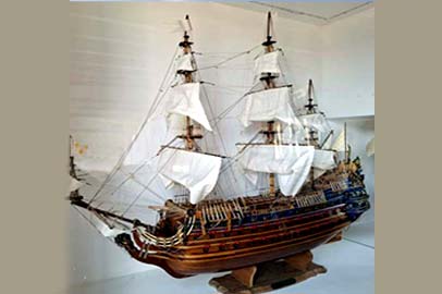 Maquette du Jean Bart