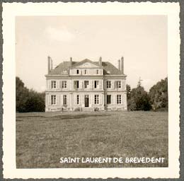 Château de Saint Laurent de Brevedent.