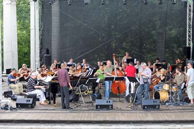 Concert dans le parc Lazienki.