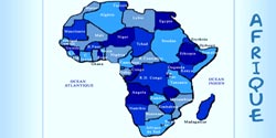 Carte d'Afrique